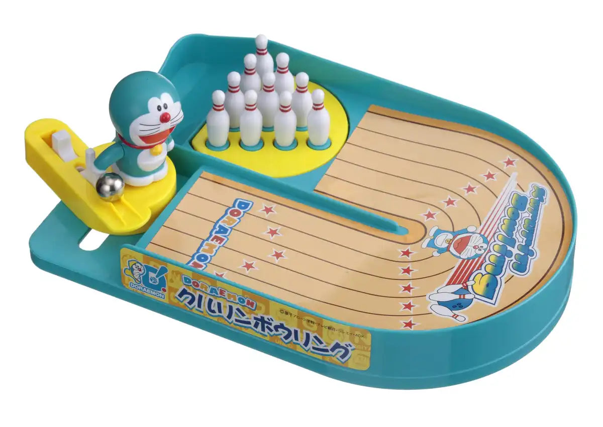 Epoch Doraemon Kururin Bowling Game - St Mark Certified Toy for Ages 4+- Japan Figure Store - #1 Bring To You The Best Japanese Goods