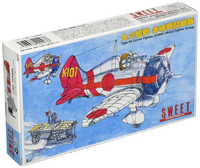 SWEET 1/144 Type 96 Akagi Fighter Squadron Plastic Model- Japan Figure Store - #1 Bring To You The Best Japanese Goods
