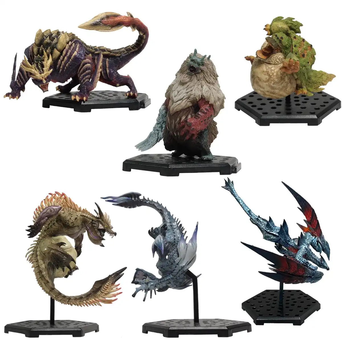 モンハン スタンダードモデル Plus 　Vol.19・20・21 Capcom Monster Hunter Figures Standard Model Plus Vol 19 20 21 Set