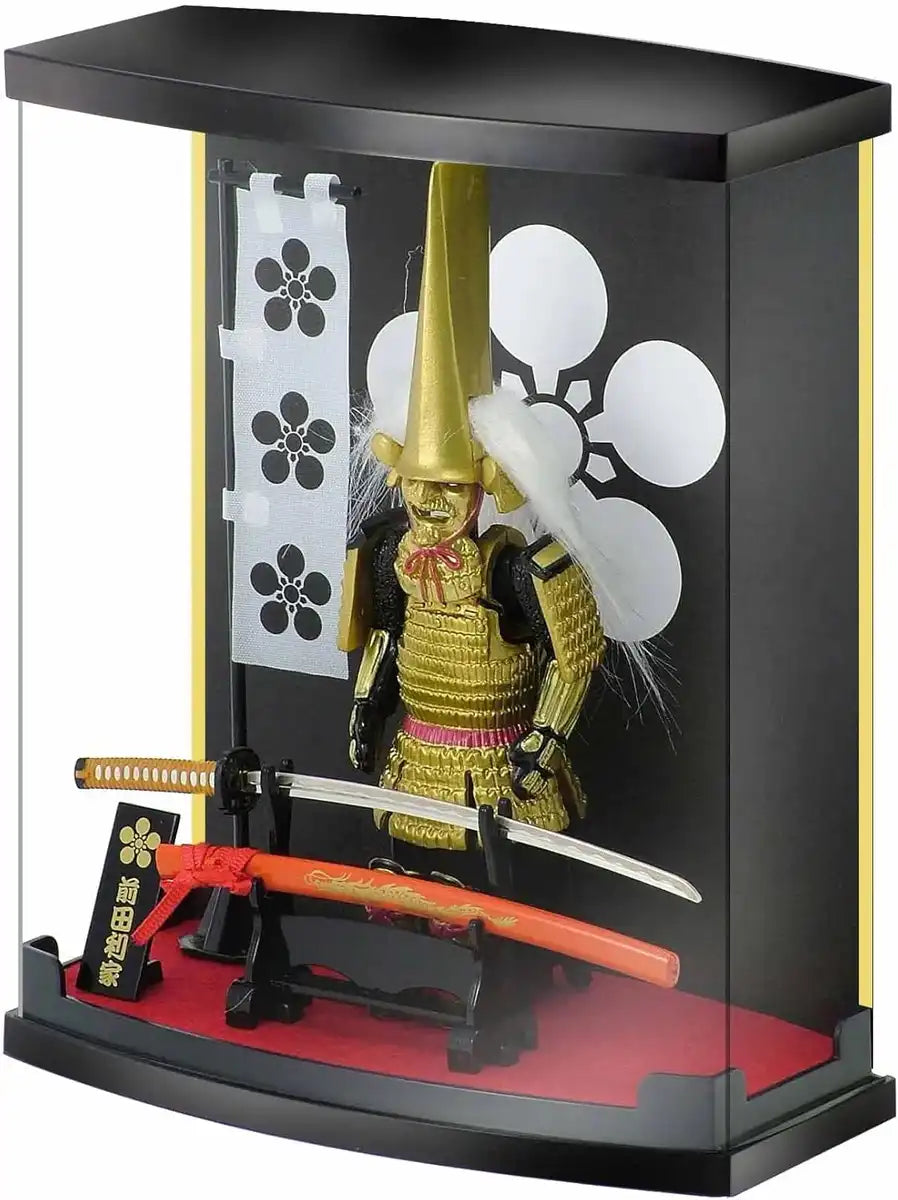 Meister Japan Sengoku Warrior Armor Figure Maeda Toshiie with Sword and Case
