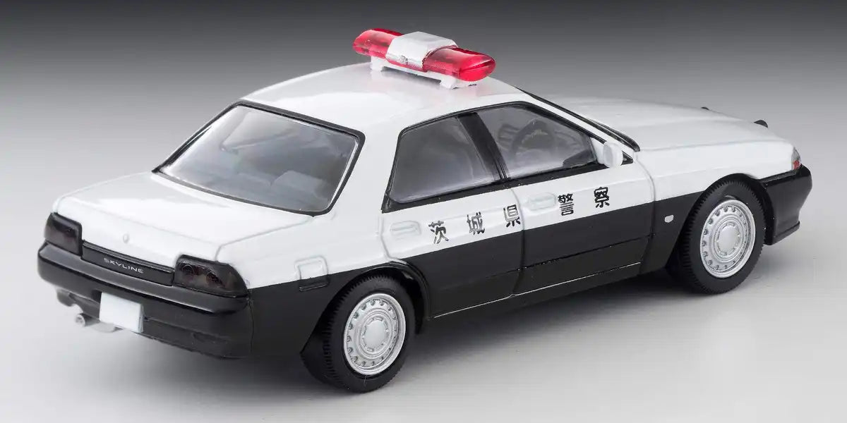 Tomytec Lv-N212a Tomica Limited Vintage Nissan Skyline 4-Door Sports Sedan Patrol Car Ibaraki Prefectural Police 1/64- Japan Figure Store - #1 Bring To You The Best Japanese Goods