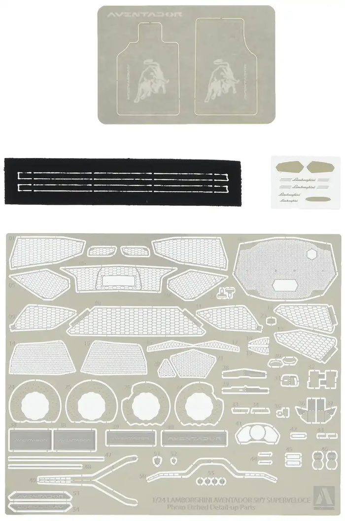 Aoshima 1/24 Supercar Lamborghini Detail Parts Set- Japan Figure Store - #1 Bring To You The Best Japanese Goods