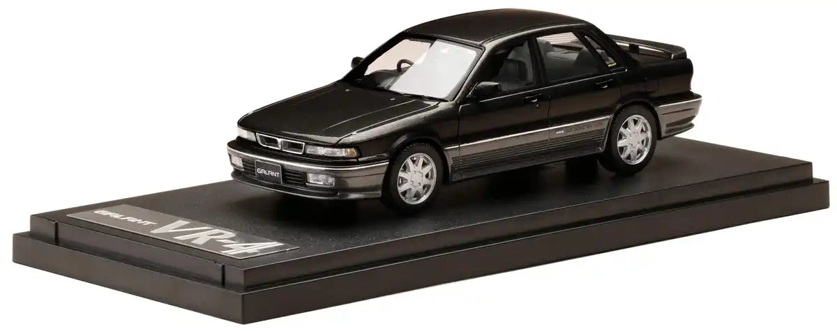Mark43 1/43 Mitsubishi Galant VR-4 (E39A) 1990 Lamp Black/Silver 2 Tone- Japan Figure Store - #1 Bring To You The Best Japanese Goods