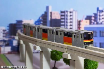 Plum 1/150 Scale Paper Kit Tama Monorail 1000 Series 2 Car Set- Japan Figure Store - #1 Bring To You The Best Japanese Goods