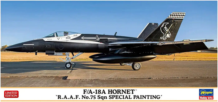 HASEGAWA 1/72 F/A-18A Hornet Royal Australian Air Force 75Th Anniversary Paint Ver. Plastic Model- Japan Figure Store - #1 Bring To You The Best Japanese Goods