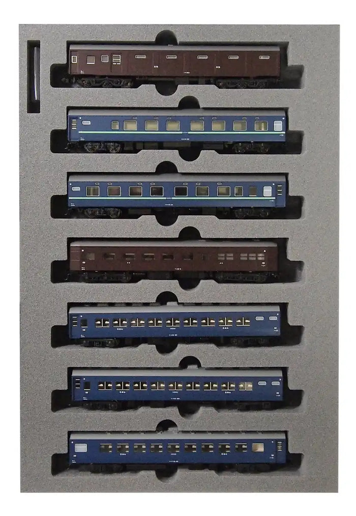 Kato N Gauge 10 Series Aki 1967 7-Car Set Model Railway 10-1302 Passenger Car- Japan Figure Store - #1 Bring To You The Best Japanese Goods