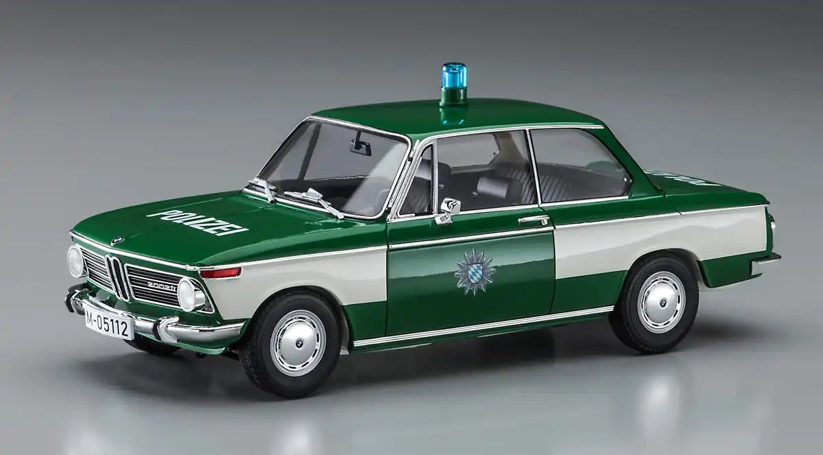 HASEGAWA 1/24 Bmw 2002 Ti Patrol Car Plastic Model- Japan Figure Store - #1 Bring To You The Best Japanese Goods