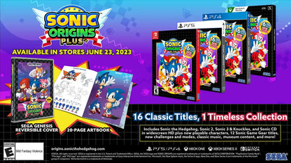 Sega Sonic Origins Plus North America Import Xbox One Game