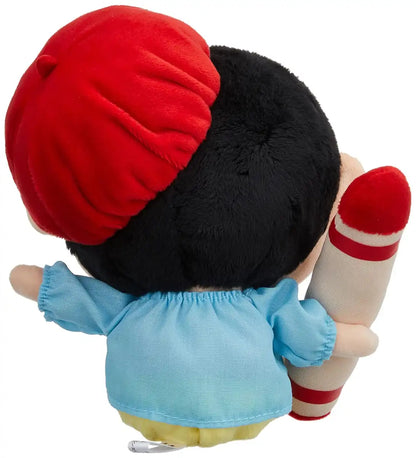 SAN-EI Crayon Shin-Chan Plush Doll Shin-Chan Scribbling S- Japan Figure Store - #1 Bring To You The Best Japanese Goods