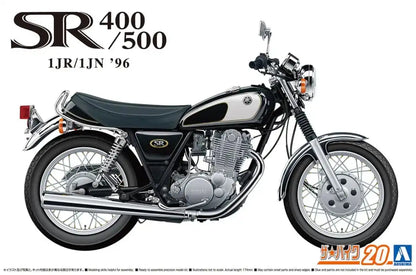 Aoshima 1/12 Yamaha SR400 SR500 1996 Plastic Model- Japan Figure Store - #1 Bring To You The Best Japanese Goods