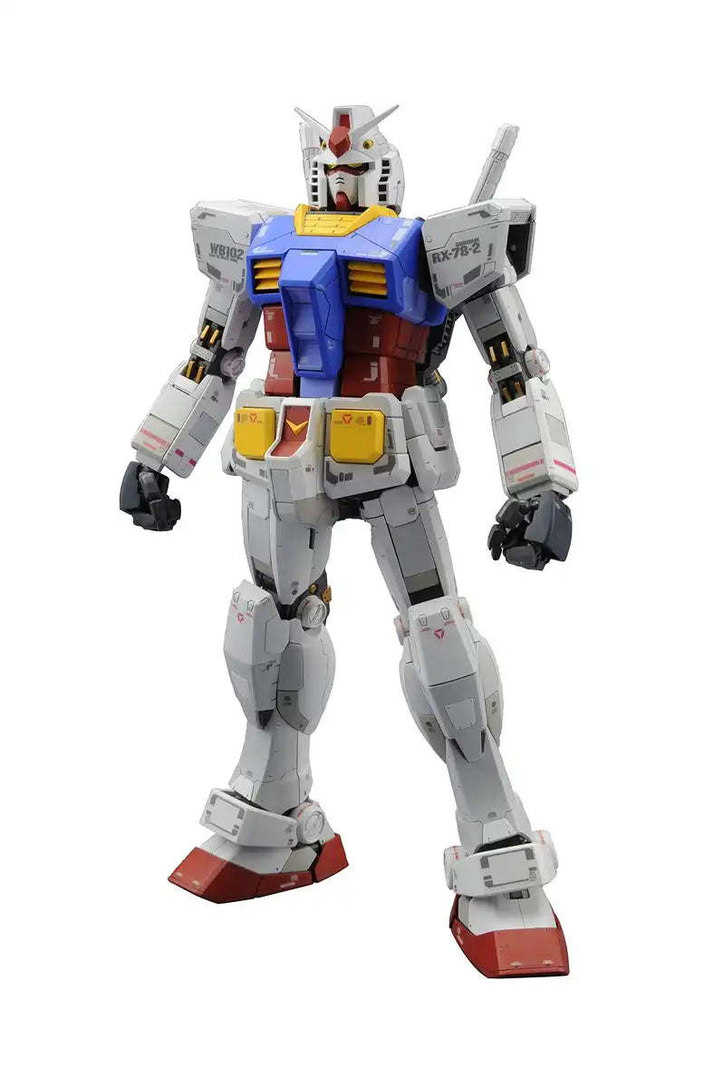 Mg Mobile Suit Gundam Rx-78-2 Gundam Ver.3.0 1/100 Scale Color-Coded Plastic Model- Japan Figure Store - #1 Bring To You The Best Japanese Goods