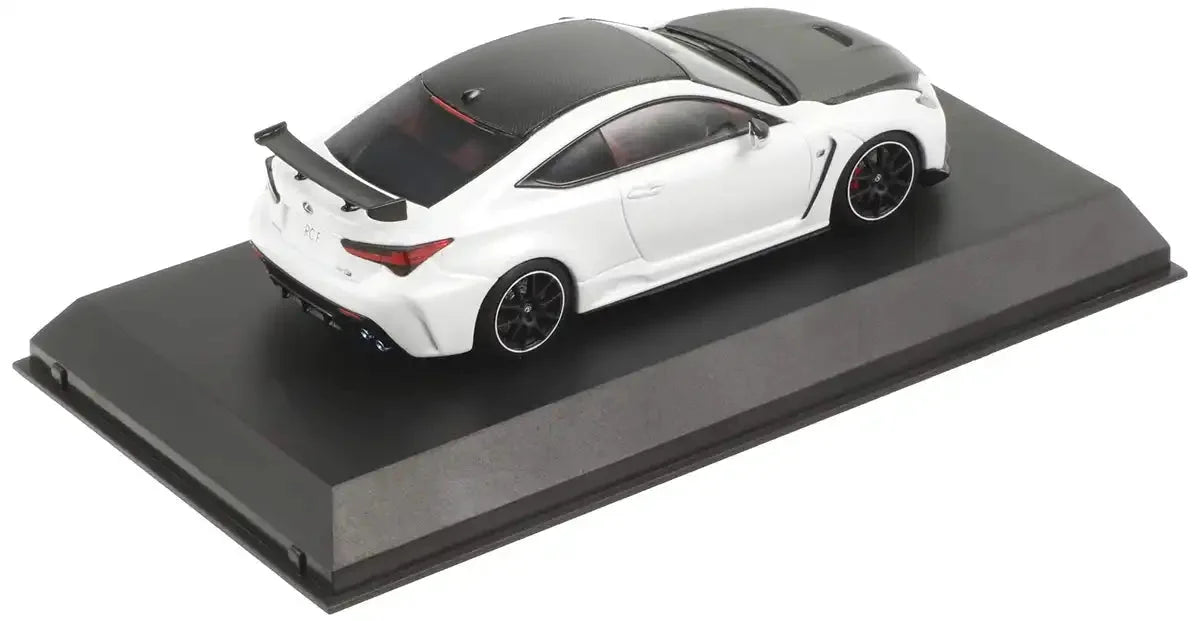 Kyosho Original 1/43 Scale Lexus Rc F Performance Package White Nova Glass Flake Right Handle- Japan Figure Store - #1 Bring To You The Best Japanese Goods