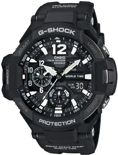 Casio G-Shock Men's Black Gravitymaster GA-1100-1AJF Watch - Genuine Domestic Product- Japan Figure Store - #1 Bring To You The Best Japanese Goods