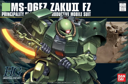 Bandai Spirits HGUC 1/144 MS-06FZ Zaku II Kai- Japan Figure Store - #1 Bring To You The Best Japanese Goods