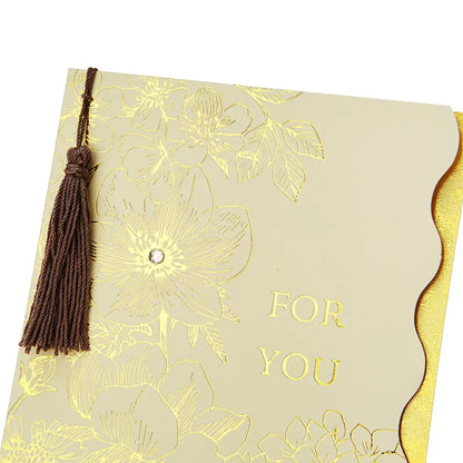 Sanrio Multipurpose Line Drawing Flower Greeting Card Overseas Shipping- Japan Figure Store - #1 Bring To You The Best Japanese Goods