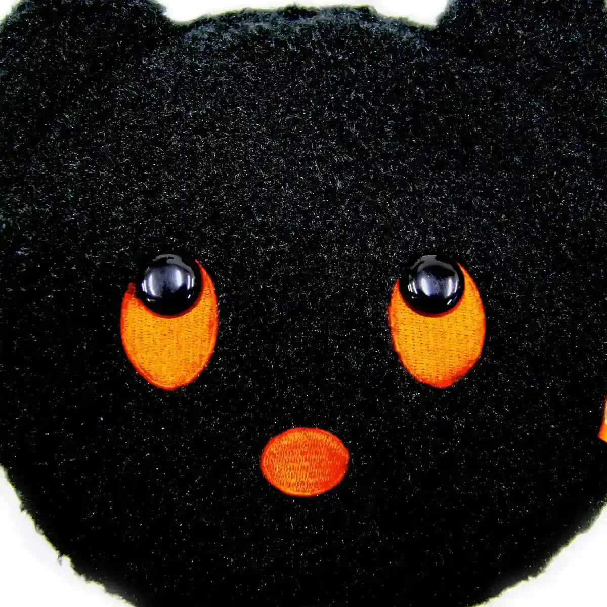 Sekiguchi Dick Bruna Black Bear Face Stuffed Toy Pouch 18cm Length - 600190- Japan Figure Store - #1 Bring To You The Best Japanese Goods
