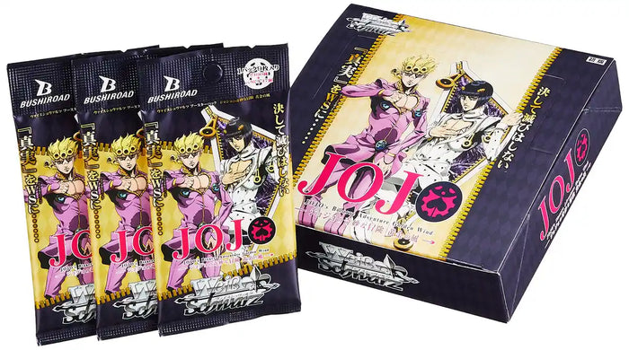 Bushiroad Jojo's Bizarre Adventure Golden Wind Weiss Schwarz Booster Box Box- Japan Figure Store - #1 Bring To You The Best Japanese Goods