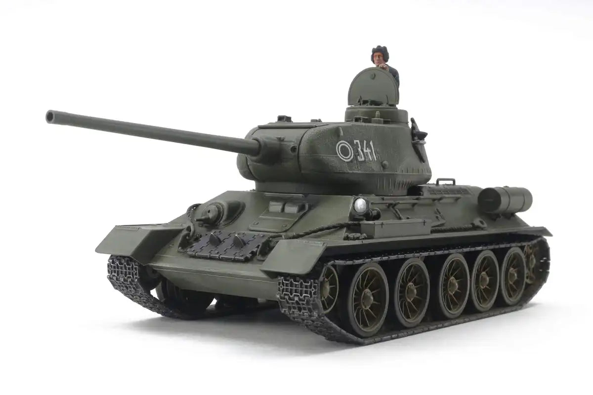 TAMIYA 1/48 Russian Medium Tank T34-85 Plastic Model- Japan Figure Store - #1 Bring To You The Best Japanese Goods