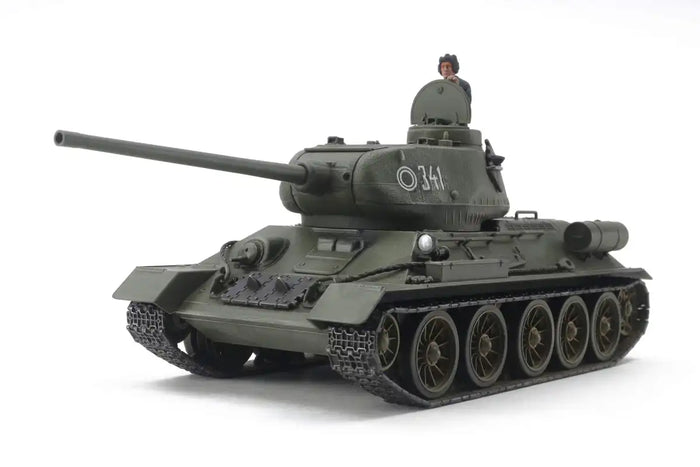 TAMIYA 1/48 Russian Medium Tank T34-85 Plastic Model- Japan Figure Store - #1 Bring To You The Best Japanese Goods