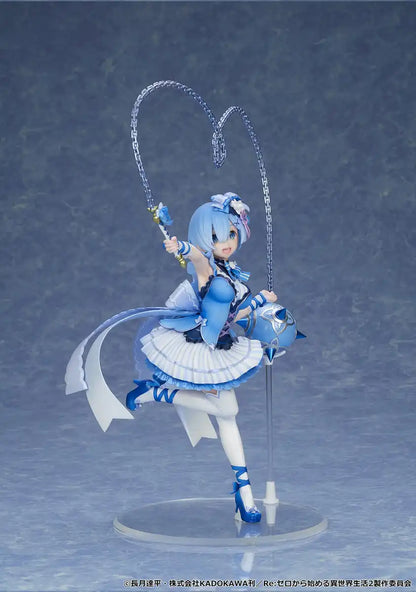 Emu Toys Re: Life In A Different World From Zero, Rem, Magical Girl Version, 1/7 Scale, Pvc/Abs Pre-Painted Complete Figure- Japan Figure Store - #1 Bring To You The Best Japanese Goods