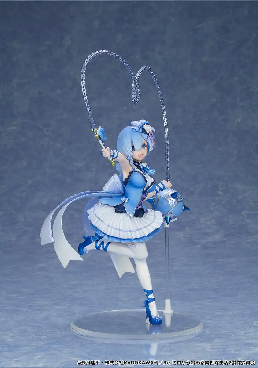 Emu Toys Re: Life In A Different World From Zero, Rem, Magical Girl Version, 1/7 Scale, Pvc/Abs Pre-Painted Complete Figure- Japan Figure Store - #1 Bring To You The Best Japanese Goods