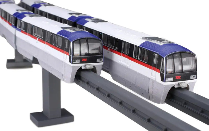 Fujimi Model 1/150 Structure Kit Series No.17 Tokyo Monorail Type 2000 Old Paint 6 Car Train Display Model (Colored) Plastic Model Str17- Japan Figure Store - #1 Bring To You The Best Japanese Goods