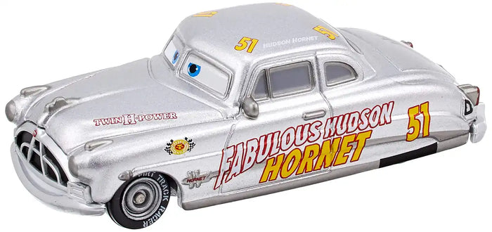 Takara Tomy Tomica C-40 Disney Cars Doc Hudson (Silver Racer Type) Disney Car Toys- Japan Figure Store - #1 Bring To You The Best Japanese Goods