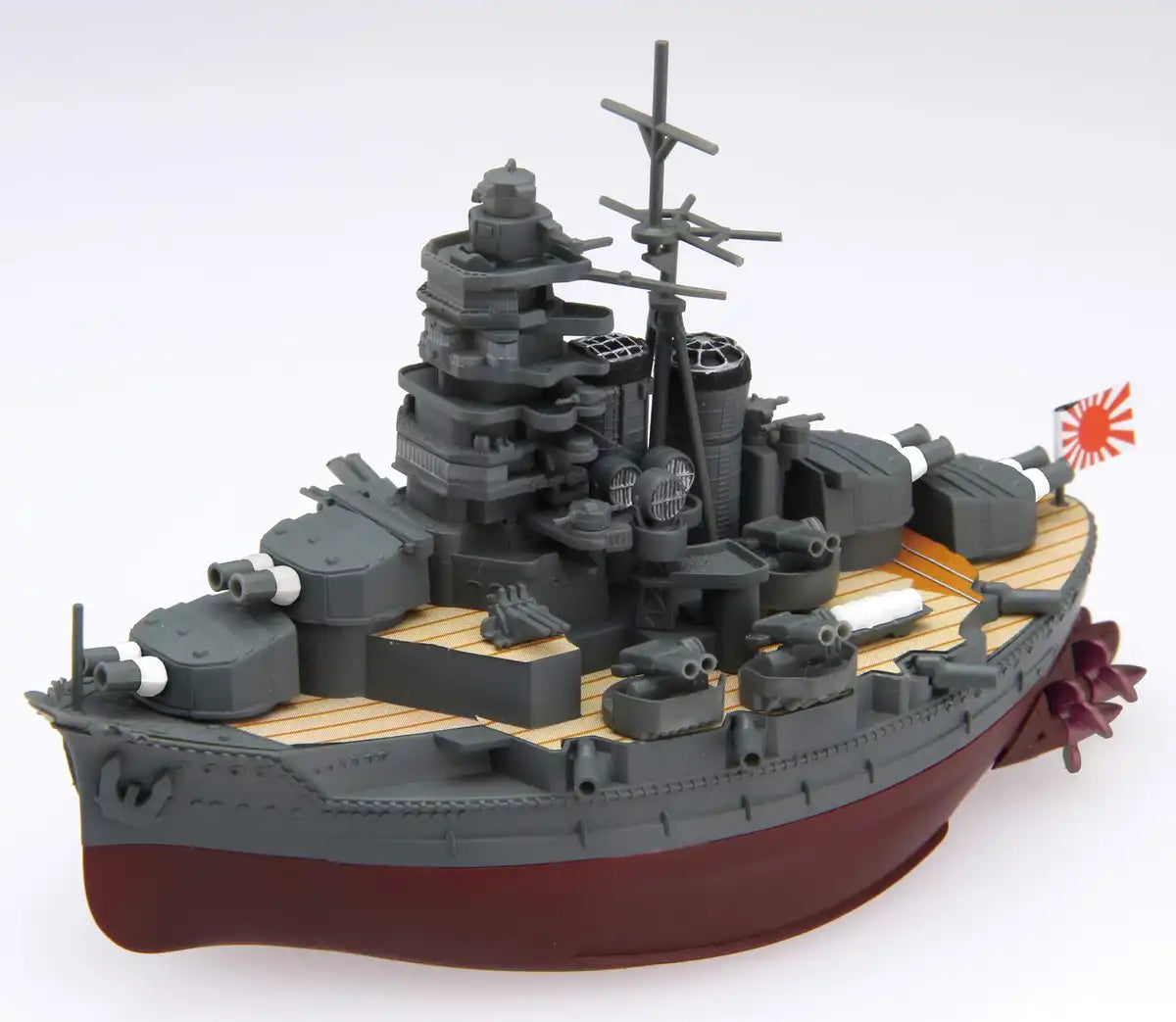 Fujimi Model Chibimaru Fleet Series No.6 Ex-2 Chibimaru Fleet Hiei With Clear Pedestal Chibimaru 6 Ex-2- Japan Figure Store - #1 Bring To You The Best Japanese Goods