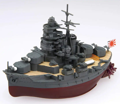 Fujimi Model Chibimaru Fleet Series No.6 Ex-2 Chibimaru Fleet Hiei With Clear Pedestal Chibimaru 6 Ex-2- Japan Figure Store - #1 Bring To You The Best Japanese Goods