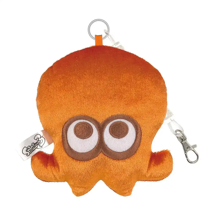Splatoon 3 Die Cut Pass Case Octopus-Org Spt-932-Org- Japan Figure Store - #1 Bring To You The Best Japanese Goods