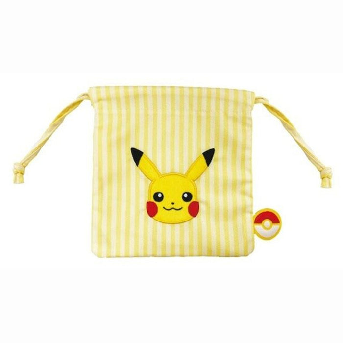 Maruyoshi Pokemon Pikachu Drawstring Embroidery Applique