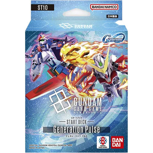 BANDAI Gundam ST10 Generation Pulse Card Game Starter Deck