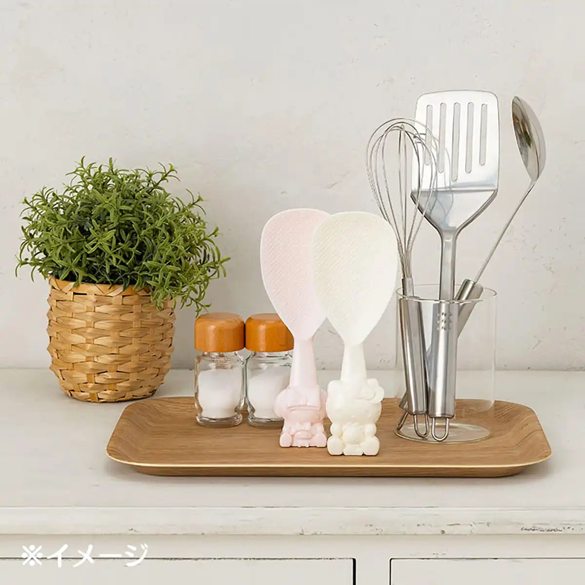 Sanrio My Melody Standing Rice Scoop Dishwasher Safe Non-Stick Design