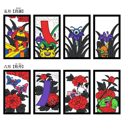 Square Enix Dragon Quest Hanafuda Playing Cards Japan Official Deck- Japan Figure Store - #1 Bring To You The Best Japanese Goods