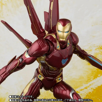 S.h.figuarts Avengers Infinity War Iron Man Mark 50 Nano Weapon Set Bandai- Japan Figure Store - #1 Bring To You The Best Japanese Goods