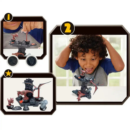 Epoch Jurassic World Dinosaur Diorama Balance Game for Ages 4+ St Mark Certified