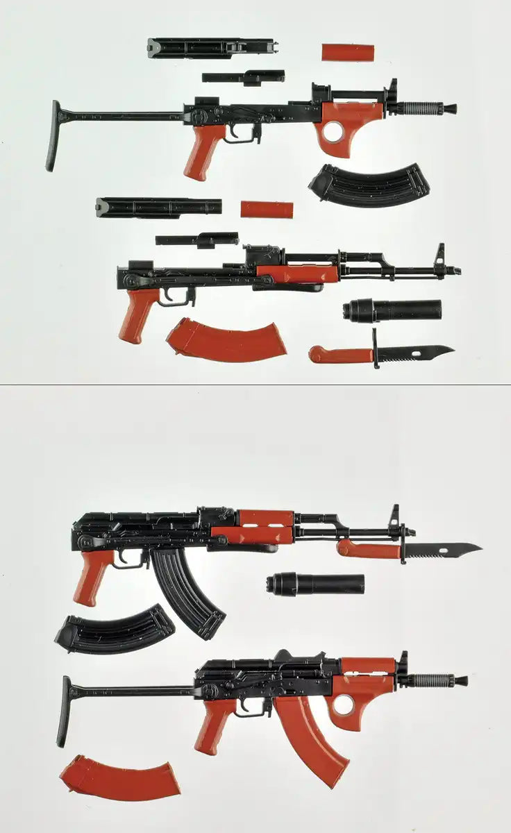 TOMYTEC Military Series 1/12 Little Armory La079 Akms & Akmsu Type Plastic Model- Japan Figure Store - #1 Bring To You The Best Japanese Goods