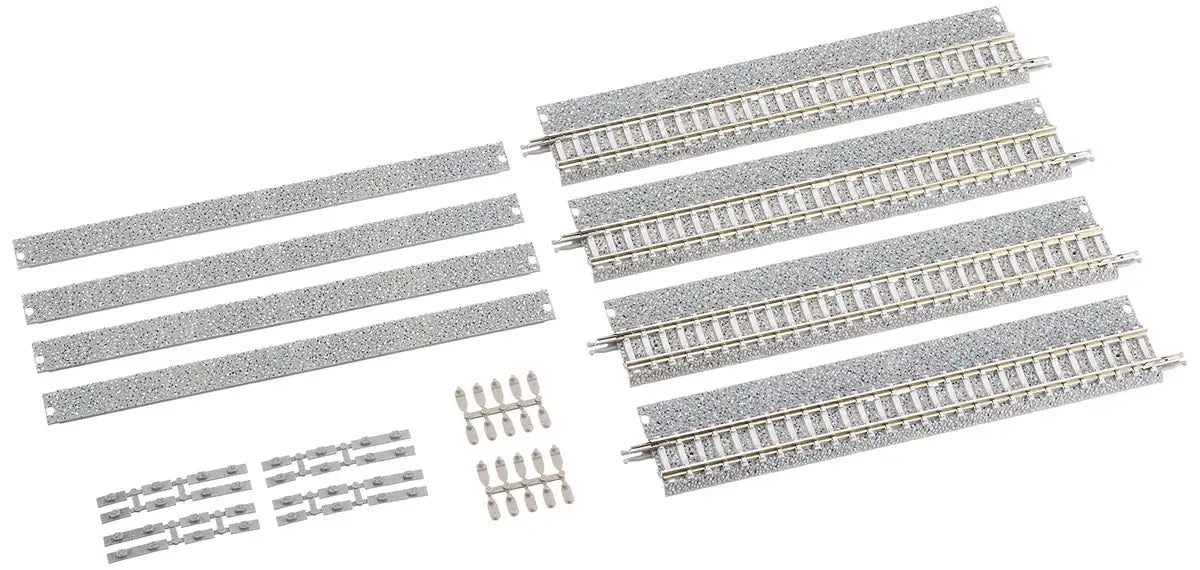 Tomytec Tomix N Gauge 1769 Wide PC Rail S140Wp Model Railway Branch Set of 4- Japan Figure Store - #1 Bring To You The Best Japanese Goods