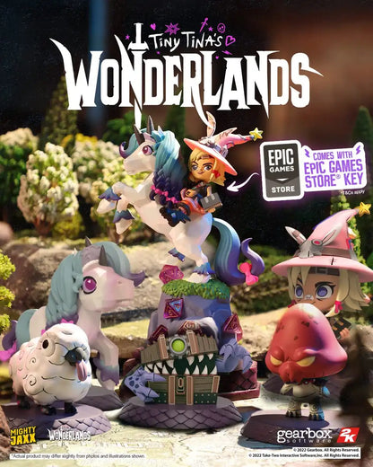 Mighty Jaxx Tiny Tina 4 Inch Vinyl Figure from Wonderlands Collection- Japan Figure Store - #1 Bring To You The Best Japanese Goods