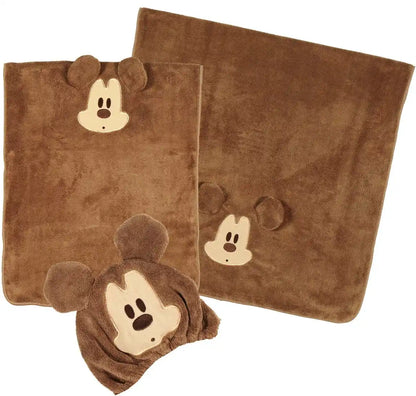 Skater Disney Mickey Mouse Quick-Drying Hair Towel 40x100cm Absorbent - TOH1-A- Japan Figure Store - #1 Bring To You The Best Japanese Goods