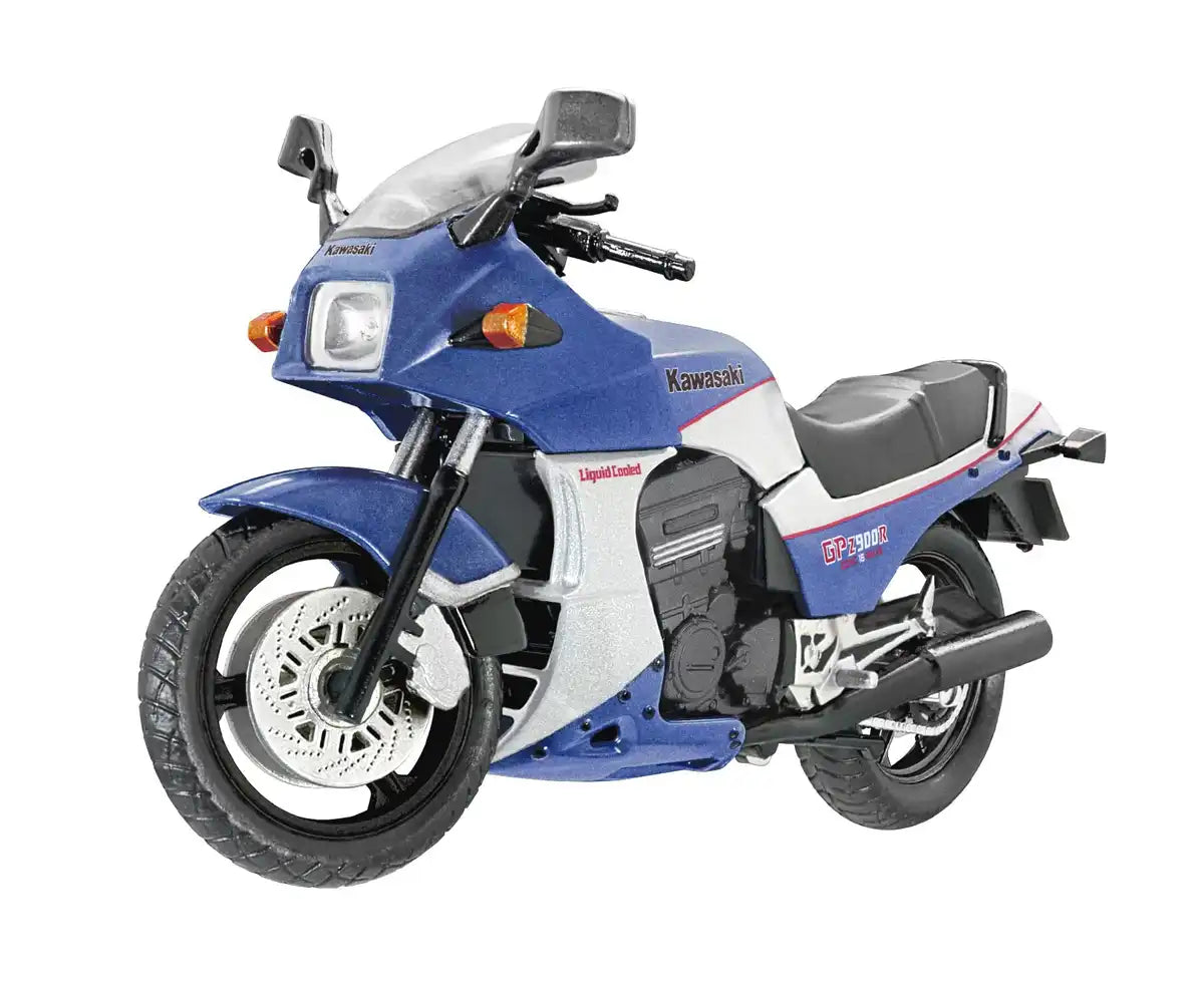F-TOYS 1/24 Vintage Bike Kit 9 Kawasaki Gpz 900R 10Pcs Complete Box- Japan Figure Store - #1 Bring To You The Best Japanese Goods