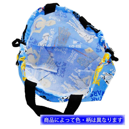 Skater Boys' Drawstring Lunch Box Bag with Gusset Shinkalion Z Design Made in Japan- Japan Figure Store - #1 Bring To You The Best Japanese Goods