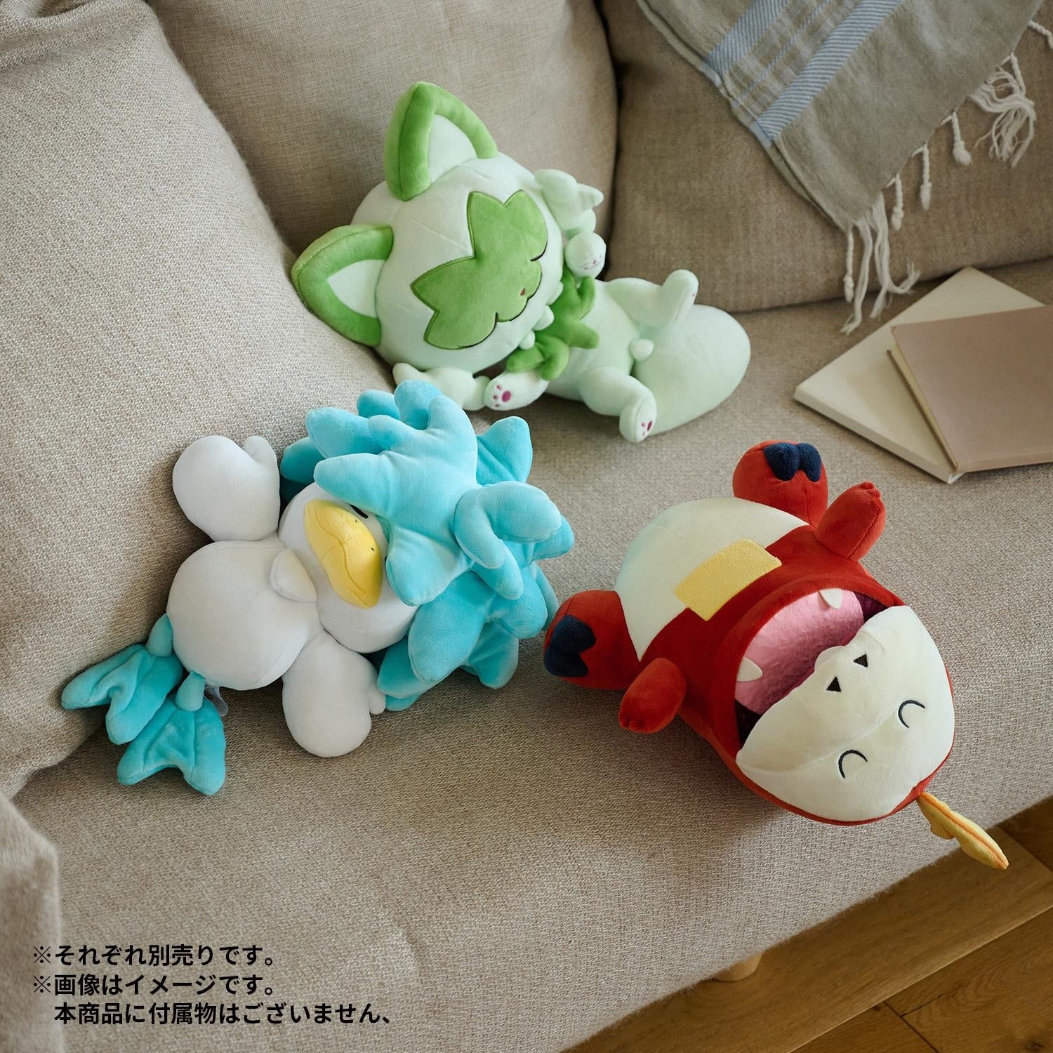 もっちりぬいぐるみ Pokémon Sleep おやすみクワッス