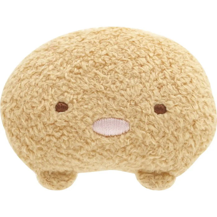 San-X Sumikko Gurashi Plush Badge Tonkatsu - Ab17303- Japan Figure Store - #1 Bring To You The Best Japanese Goods