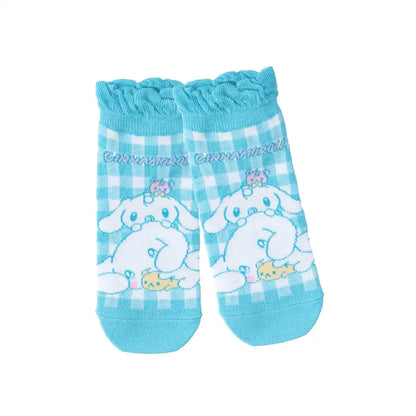 Sanrio Women's and Kids' Socks - Short Length Hello Kitty 1 Pair Various Sizes- Japan Figure Store - #1 Bring To You The Best Japanese Goods