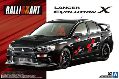 AOSHIMA 55441 Mitsubishi Ralliart Cz4A Lancer Evolution 10 2007 1/24 Scale Kit- Japan Figure Store - #1 Bring To You The Best Japanese Goods