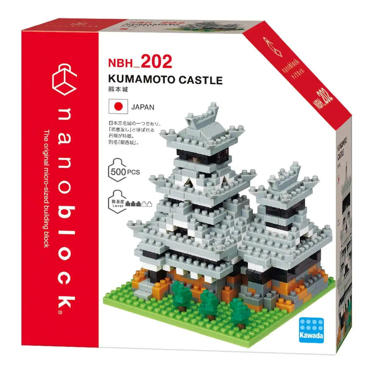 KAWADA Nanoblock Kumamoto Castle- Japan Figure Store - #1 Bring To You The Best Japanese Goods