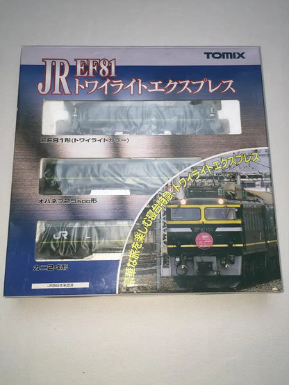 Tomytec N Gauge Vehicle Ef81 Twilight Express 3 Cars Basic Set 92240- Japan Figure Store - #1 Bring To You The Best Japanese Goods