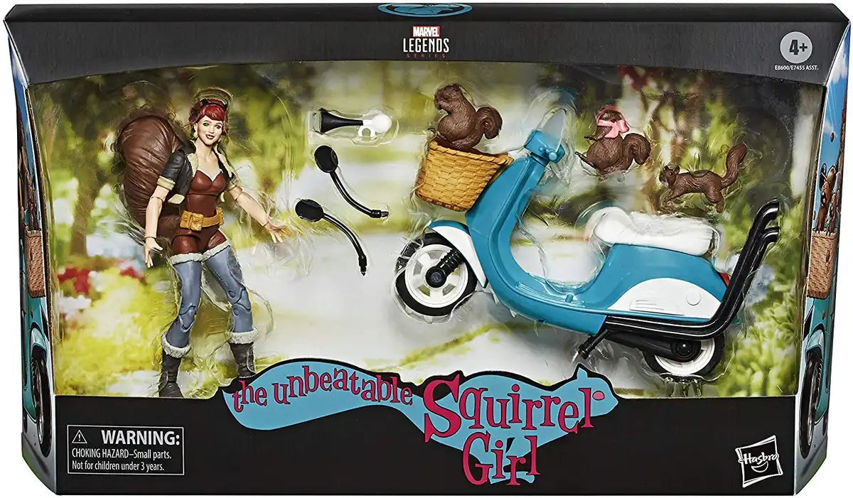 Hasbro Gaming Marvel Legends Squirrel Girl and Scooter Deluxe Pack