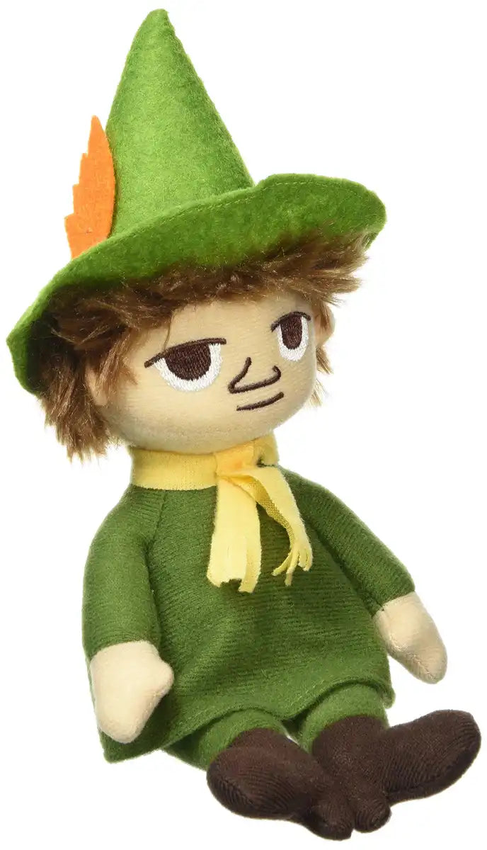 SEKIGUCHI Moomin Palm Size Plush Doll Snufkin- Japan Figure Store - #1 Bring To You The Best Japanese Goods